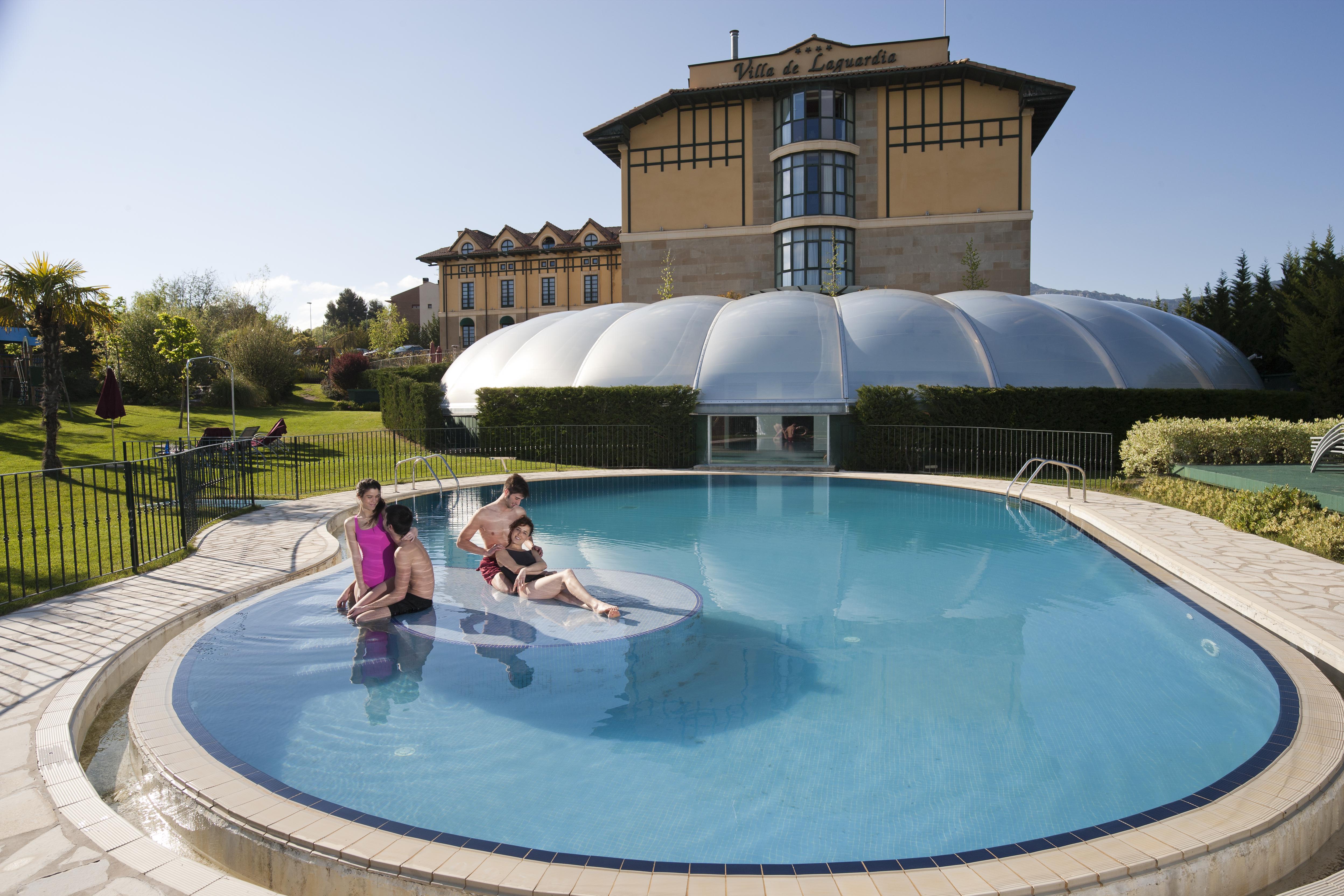Hotel Silken Villa De Laguardia Bagian luar foto