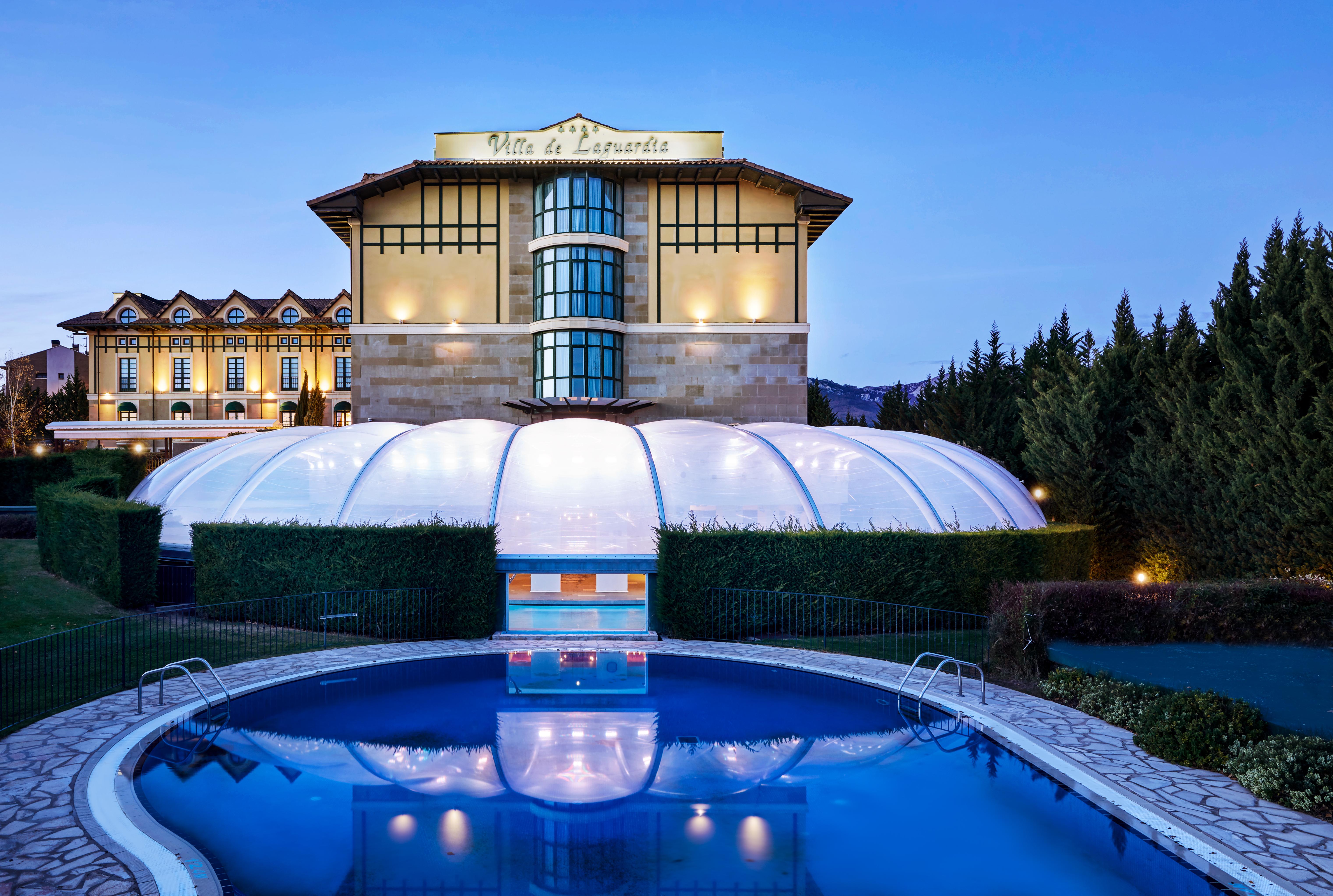 Hotel Silken Villa De Laguardia Bagian luar foto